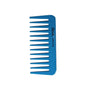 Janeke Mini Supercomb Detangling Hair Comb in Blue