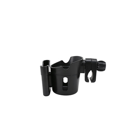 Babyjem 2-in-1 Baby Stroller Cup and Phone Holder - Adjustable, 360-Degree Rotatable, Tool-Free Installation