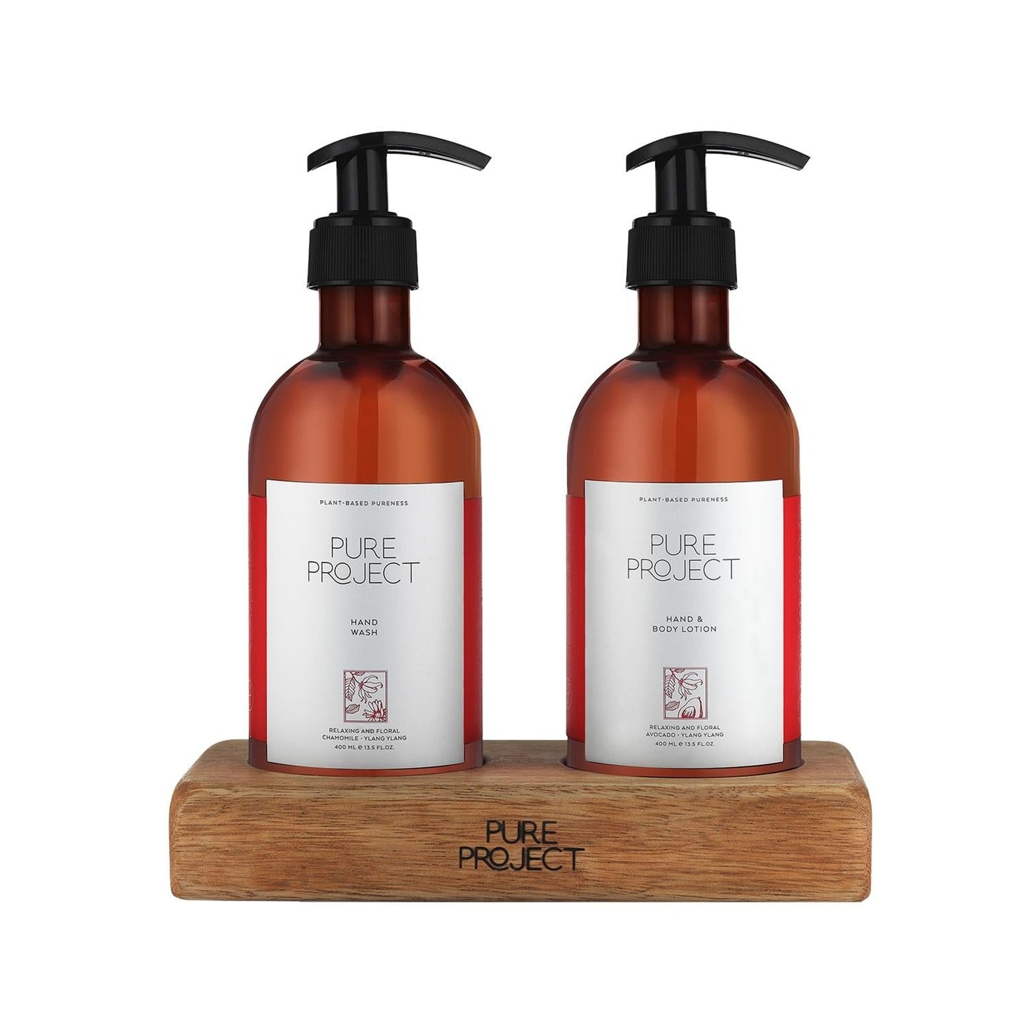 Pure Project Ylang Ylang Bath Set - Relaxing Aromatherapy Gift Set for Stress Relief & Calming Atmosphere