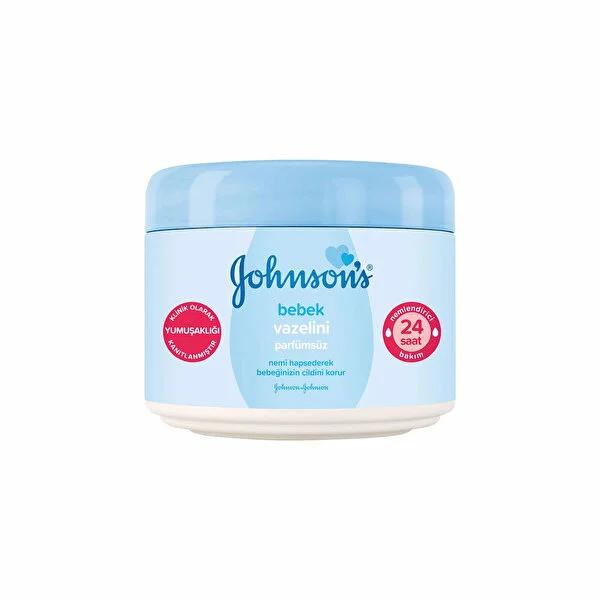 Johnson's Baby Vaseline: Gentle & Protective Newborn Skincare - Prevents Diaper Rash, Locks in Moisture, 24-Hour Care (3.38 fl oz)