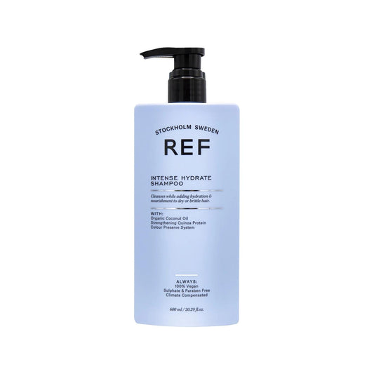 REF Intense Hydrate Moisturizing Shampoo - 600ml Hydrating Hair Care for Dry or Damaged Hair