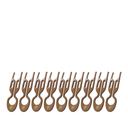 Fiona Franchimon No 1 Hairpin in Mochaccino 9-Pack