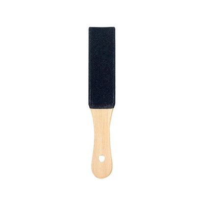 Nascita Wooden Foot File - Gentle Heel Smoother & Pedicure Tool for Dry Skin Care