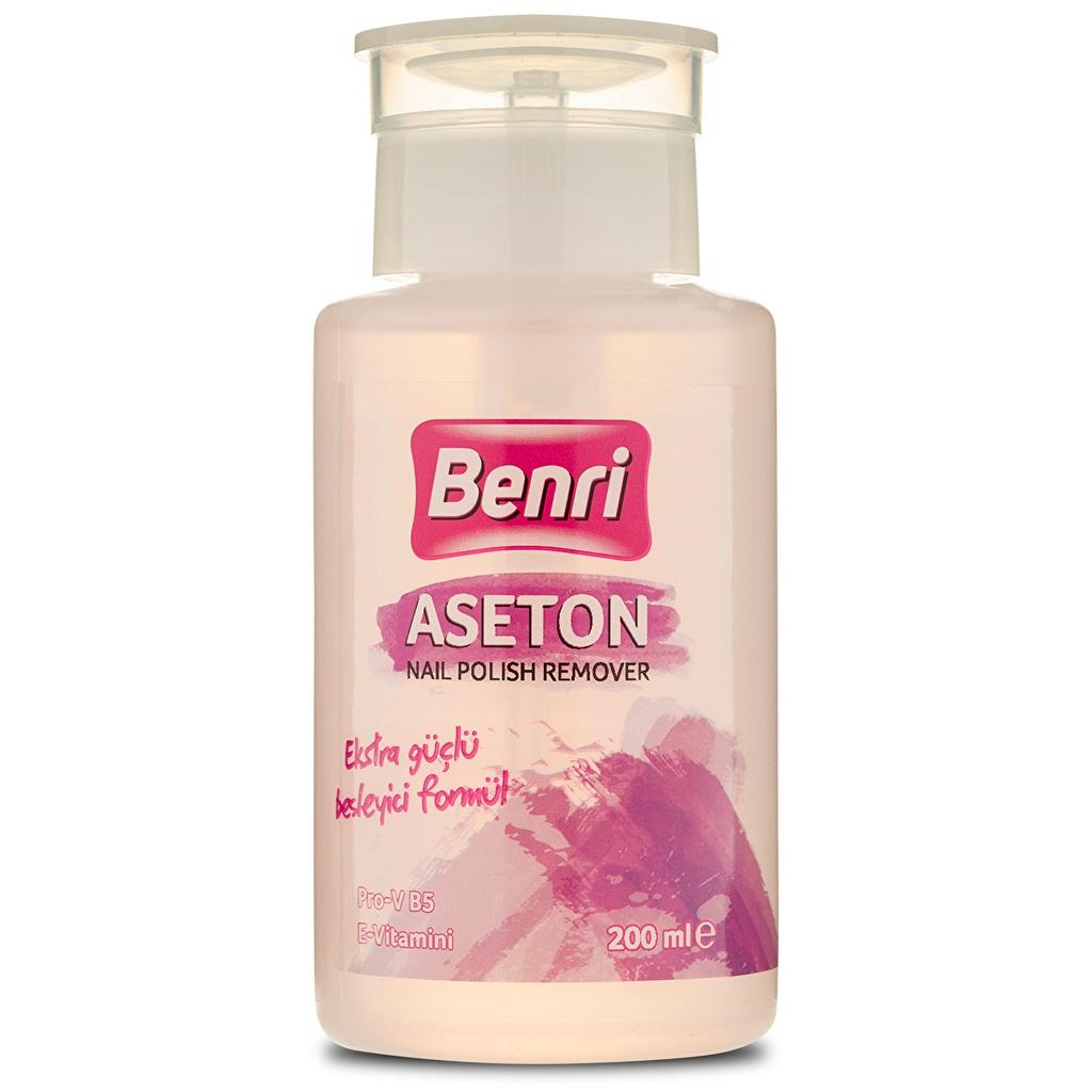 Benri Extra Strong Pump Acetone Polish Remover 200 ml