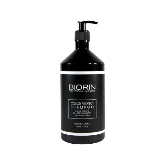 Biorin Color Protect Shampoo 1000ml - Gentle, Large Capacity, Color-Treated Hair Care