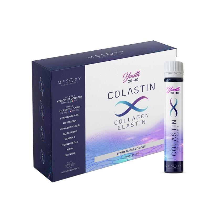 Colastin Youth Collagen & Elastin Liquid Supplement 14 Shots