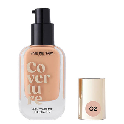 Vivienne Sabo Coverture High Coverage Foundation 02 Beige 25ml