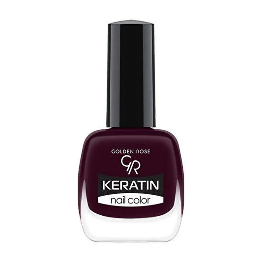 Golden Rose Keratin Nail Polish - Long-Lasting Nail Color No. 45