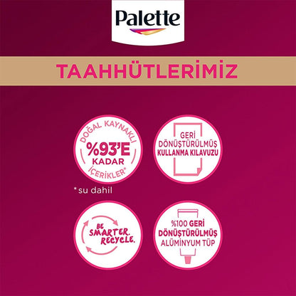 Palette Deluxe Intense Fire Red Hair Dye No 7887 50 ml