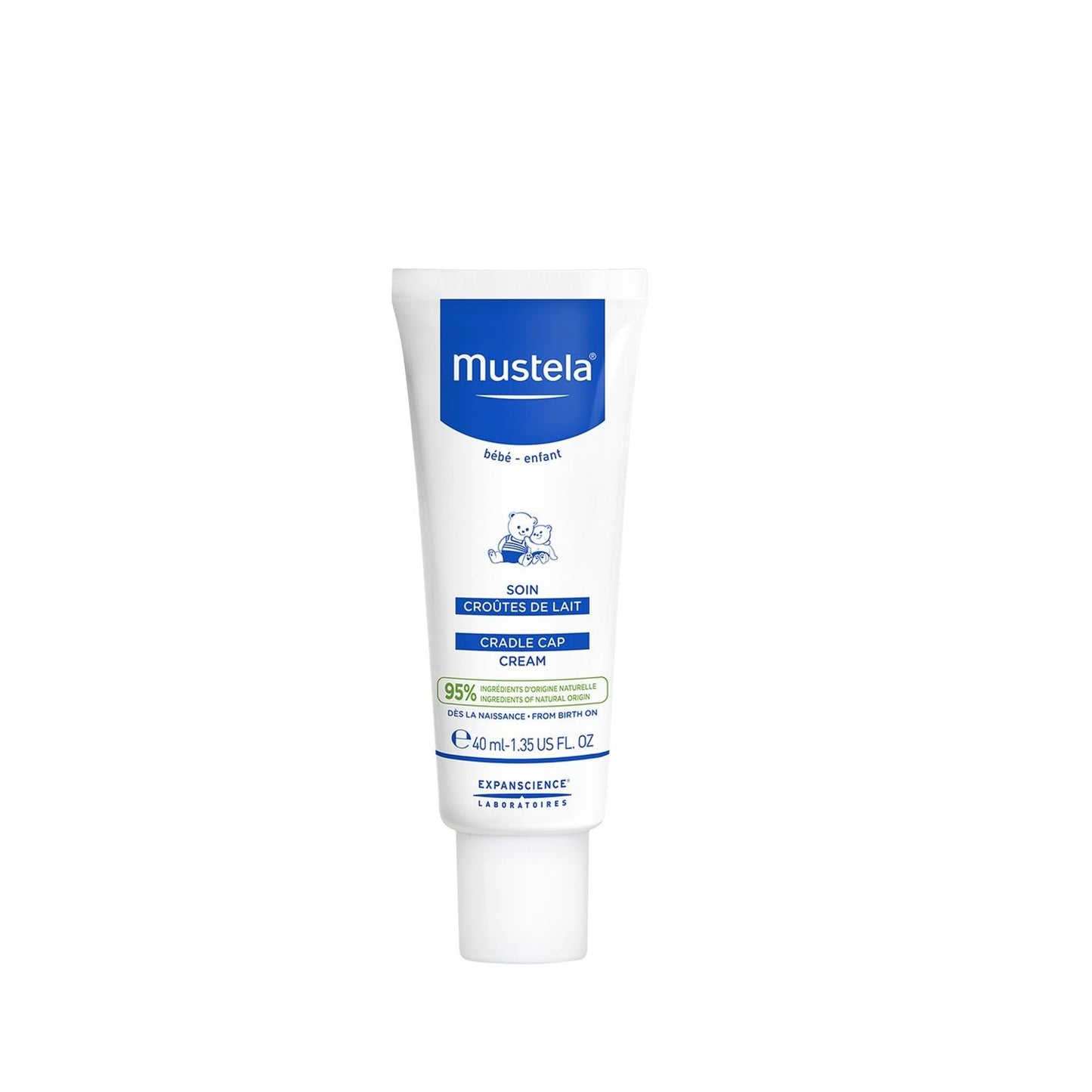 Mustela Cradle Cap Cream for Flaky Scalp 40 ml