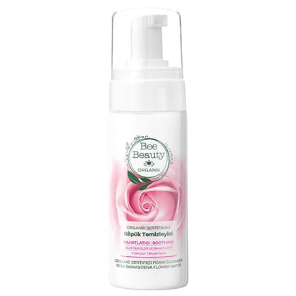 Bee Beauty Organic Rose Cleansing Foam for Fresh Skin 150 ml