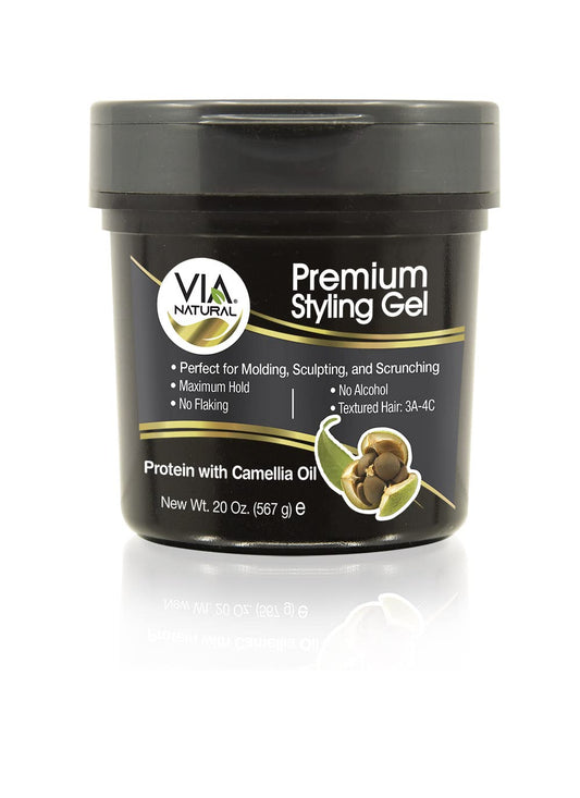 Via Natural Premium Gel with Camellia Oil, 20 oz