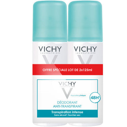 Vichy 48H Anti-Perspirant Aérosol Deodorant Set of 2