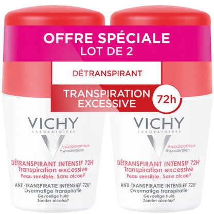 Vichy Déodorant Bille 72H Détranspirant Intensif Set of 2