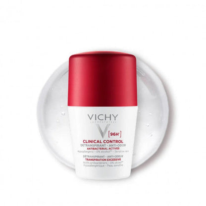 Vichy Clinical Control 48H Roll-On Deodorant - Pack of 2