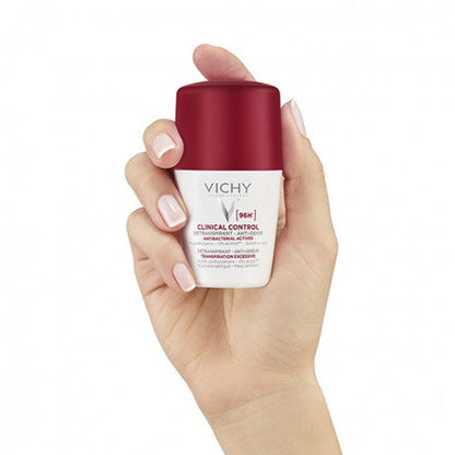 Vichy Clinical Control 48H Roll-On Deodorant - Pack of 2