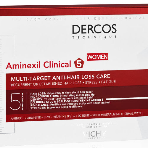 Vichy Dercos Aminexil Clinical 5 Women Hair Loss Treatment