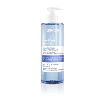 Vichy Dercos Mineral Doux Gentle Fortifying Shampoo