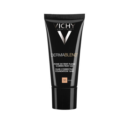 Vichy Dermablend Corrective Fluid Foundation Shade 35 Sand