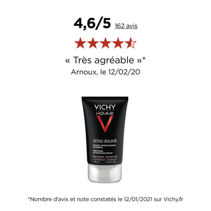 Vichy Homme Sensi-Baume After-Shave Balm for Sensitive Skin