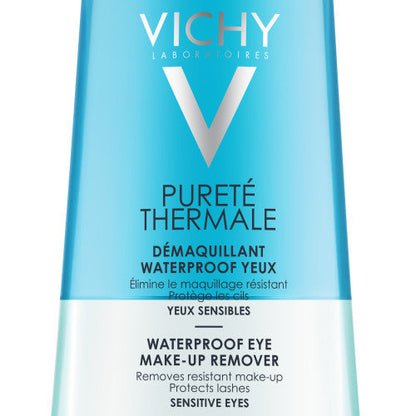 Vichy Pureté Thermale Waterproof Eye Makeup Remover for Sensitive Eyes