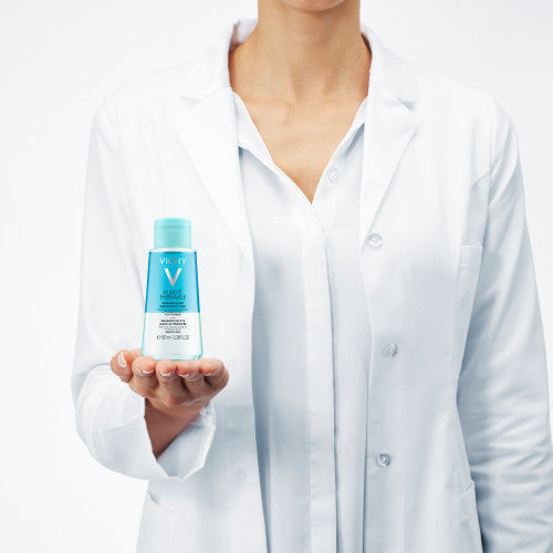 Vichy Pureté Thermale Waterproof Eye Makeup Remover for Sensitive Eyes