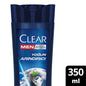 Clear Men Charcoal Dandruff Shampoo - Deep Cleansing Formula for Men | 350 ml
