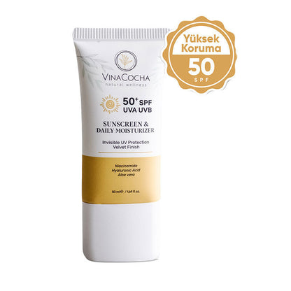 Vinacocha SPF 50 Moisturizing Sunscreen Face Cream 50 ml