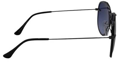 Vintage 0188 C3 Gunmetal Gradient Sunglasses 60mm