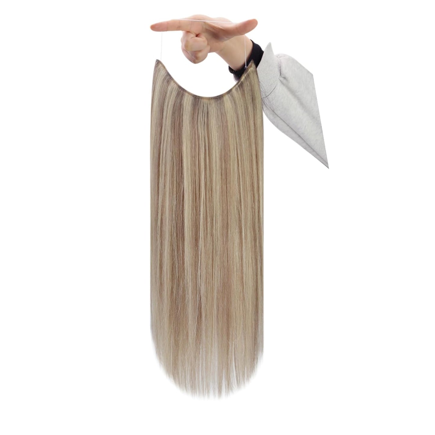 VIP BandX Halo Silky Straight 24" with Clip Hair Extension - Choose Color