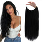 VIP BandX Halo Silky Straight 24" with Clip Hair Extension - Choose Color