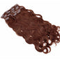 VIP Clip Hair Extensions Body Wave 18" ClipeX System - Choose Style