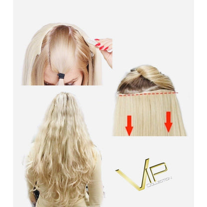 VIP Collection Amber 17" Synthetic Clip-In Hair Extensions - Choose Color