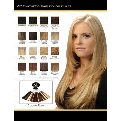 VIP Collection Synthetic Wig Tulip Style - Choose Color