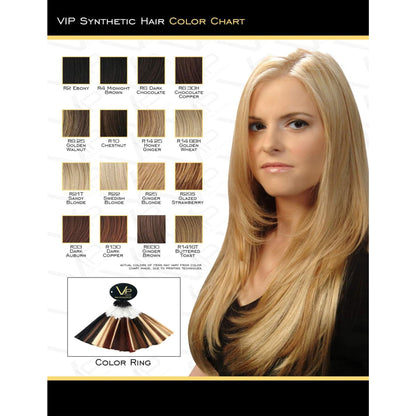 VIP Collection Synthetic Wig Tulip Style - Choose Color