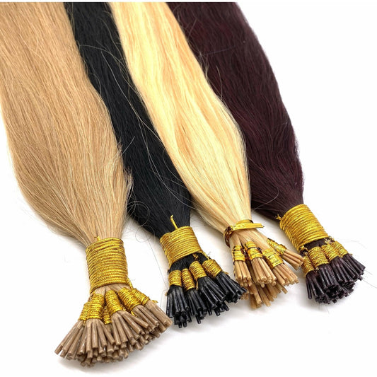 VIP I-Tip System Straight 18" 70 Grams Hair Extensions - Choose Color