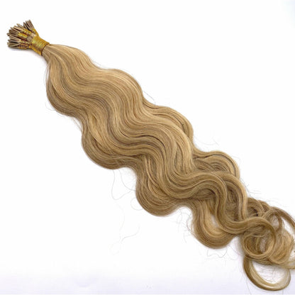 VIP I-Tip System Wavy 18" Hair Extensions - Choose Color