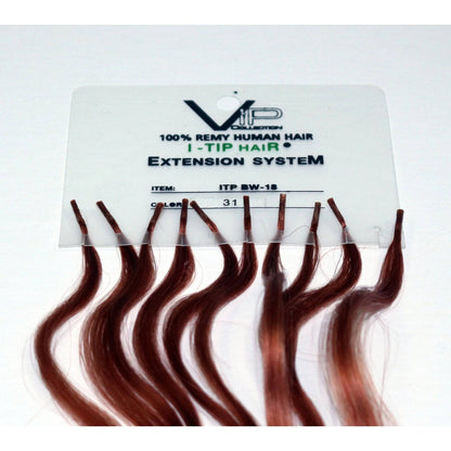 VIP I-Tip System Wavy 18" Hair Extensions - Choose Color