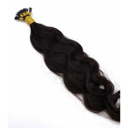 VIP I-Tip System Wavy 18" Hair Extensions - Choose Color