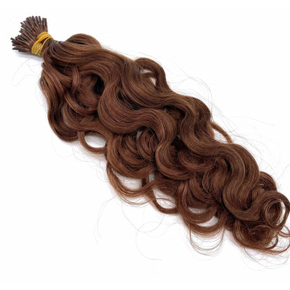 VIP I-Tip System Wavy 18" Hair Extensions - Choose Color