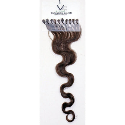 VIP M-Tip System Tape Hair Extensions 100 Strands Wavy 18" - Choose Color
