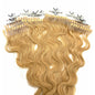 VIP M-Tip System Tape Hair Extensions 100 Strands Wavy 18" - Choose Color