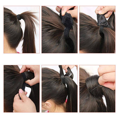 VIP Ponytail Silky 18" 100% Human Hair Extension - Choose Color