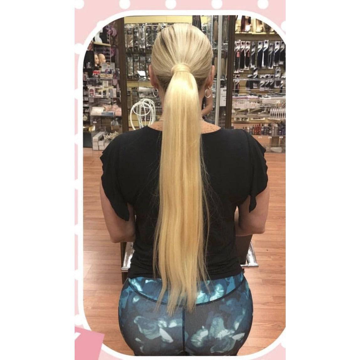 VIP Ponytail Silky 24" (100 Grams) 100% Human Hair Extension - Choose Color