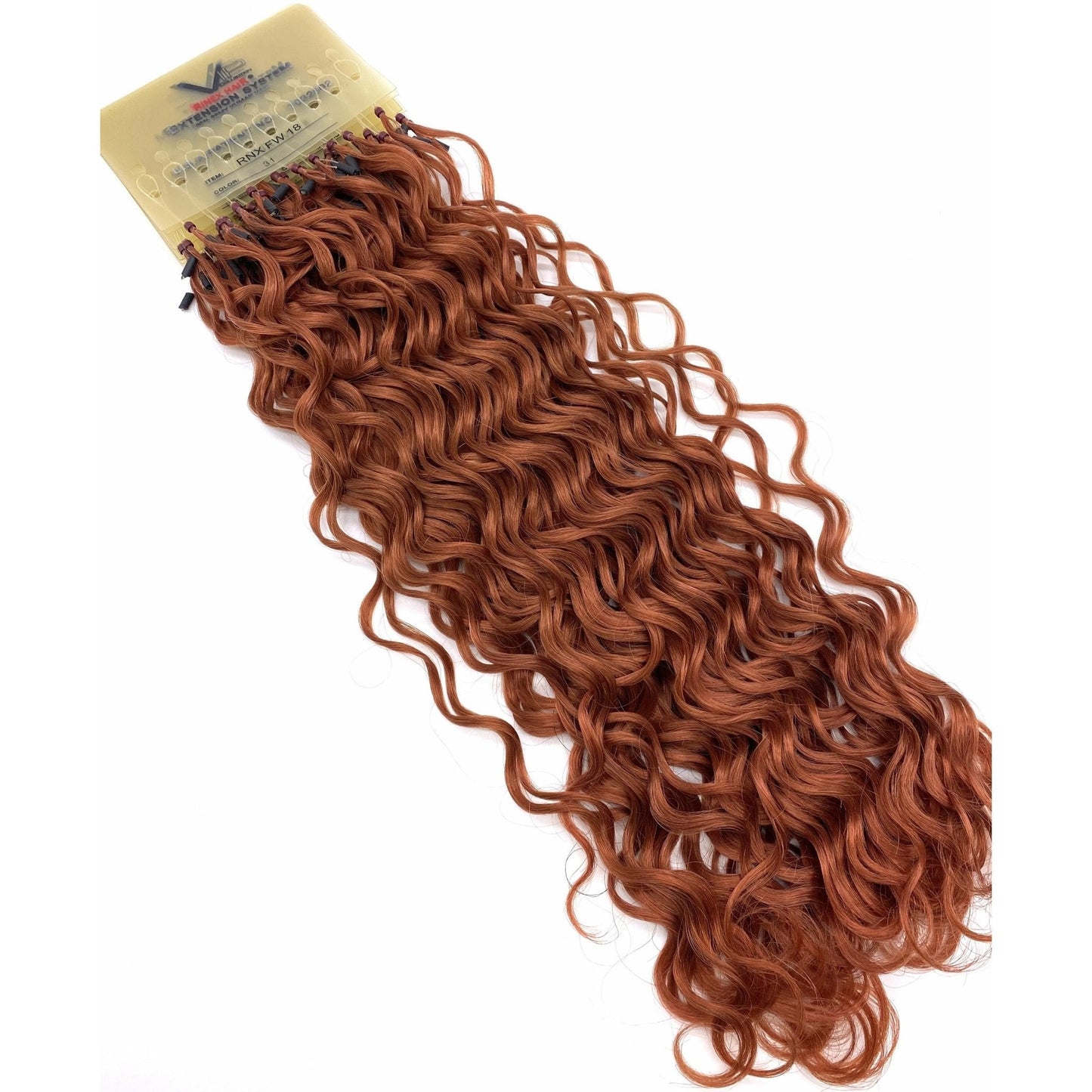 VIP Extensions RineX System Curly 18" Hair Extensions NWT - Choose Color