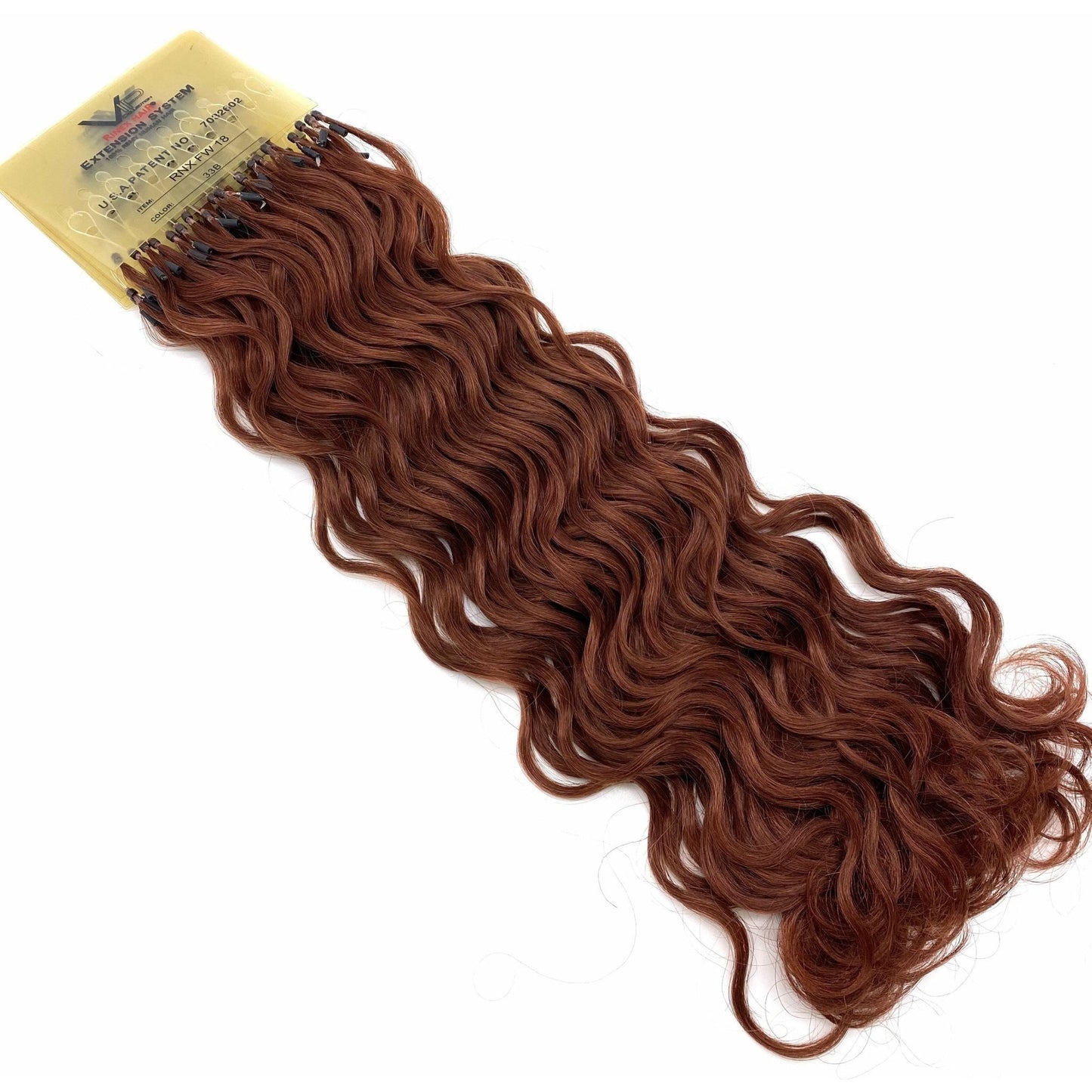 VIP Extensions RineX System Curly 18" Hair Extensions NWT - Choose Color