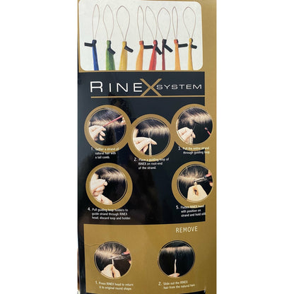 VIP Extensions RineX System Curly 18" Hair Extensions NWT - Choose Color