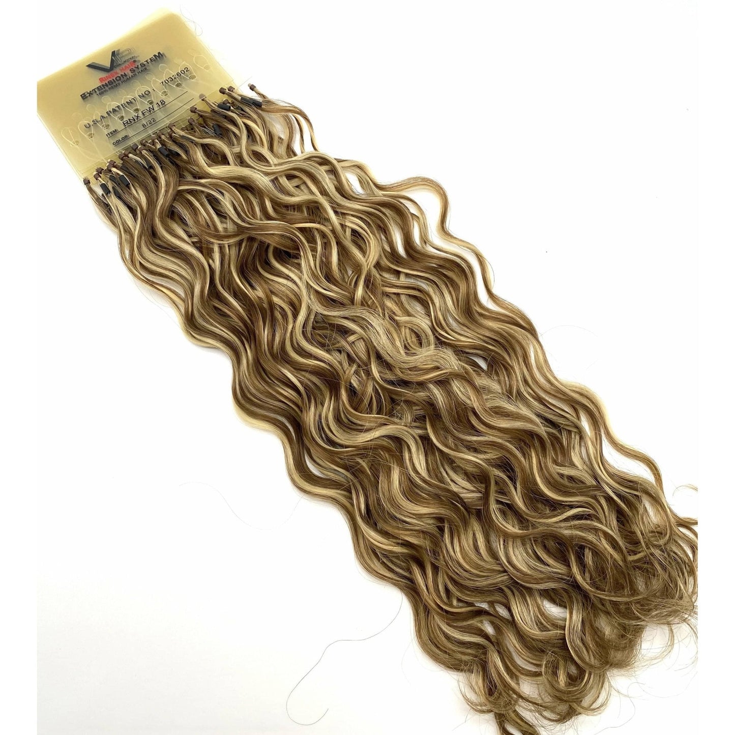 VIP Extensions RineX System Curly 18" Hair Extensions NWT - Choose Color