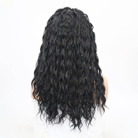 VIP Extensions Synthetic Lace Front Wig 24" Color 1B (45) NWT Hairpiece