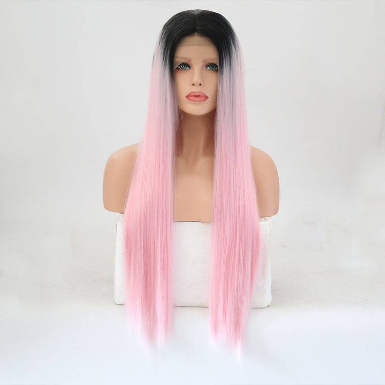 VIP Extensions Synthetic Lace Front Wig 24" Color T1B/2317 NWT Hairpiece